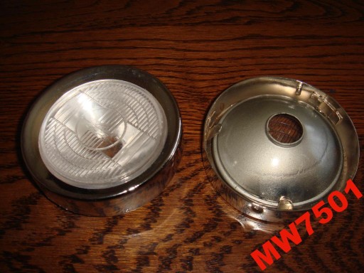 LAMPA M-72 URAL BMW BŁOTNIK KOSZ CHROMOWANA WÓZEK