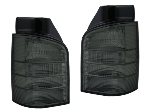 LAMPA TYL KPL VW T5 TRANSPORTER SMOKE BLACK TUNING