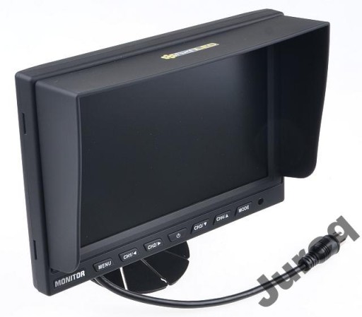 MONITOR LCD 9'' QUAD 4-PIN do 4 KAMERA COFANIA