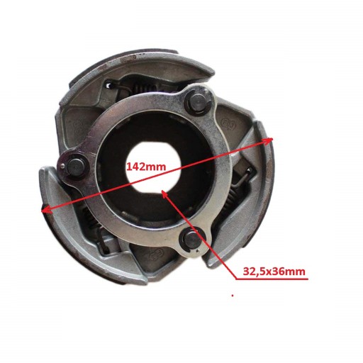 Szczęki sprzęgła 142mm Linhai CF Moto 260 300