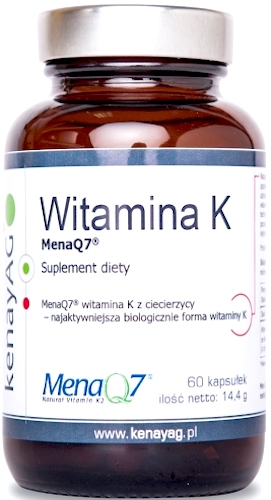 WITAMINA K2 MK-7 MENA Q7 NATTO 100MCG 60KAPS KENAY