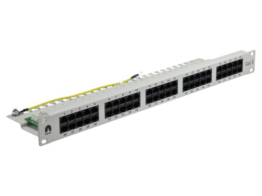 NEKU Patch panel patchpanel telefoniczny RACK 50p