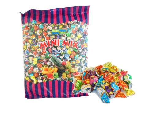 Cukierki Mini owocowe KARMELKI MINI 1 kg