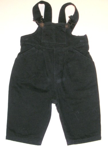 OGRODNICZKI spodnie JEANS na Podszewce r. 74/9 mcy