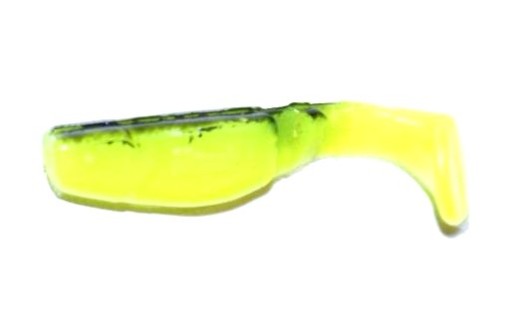 Manns PREDATOR nr 00 35mm żółty fluo z czarnym grz