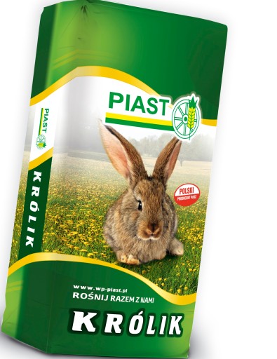 Pasza karma KRÓLIK TUCZ 25kg PIAST granulat