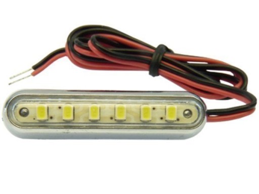 Moduł LED 6 SMD profesjonalne wykonanie Tuning 12V