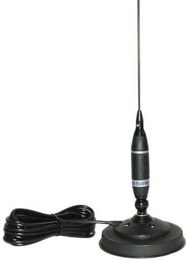 ANTENA CB SIRIO OMEGA 27 + MAG.125mm ORYGINAL +FOL