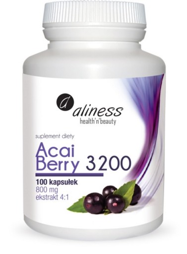 Jagoda Acai Berry 3200 Aliness * Odchudzanie