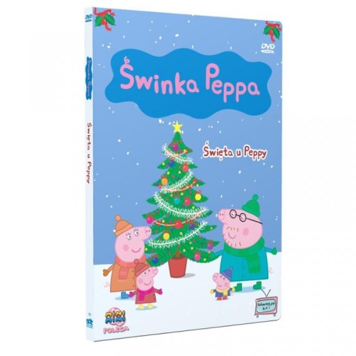 ŚWINKA PEPPA ŚWIĘTA U PEPPY DVD PL PEPA 9 odc 24h