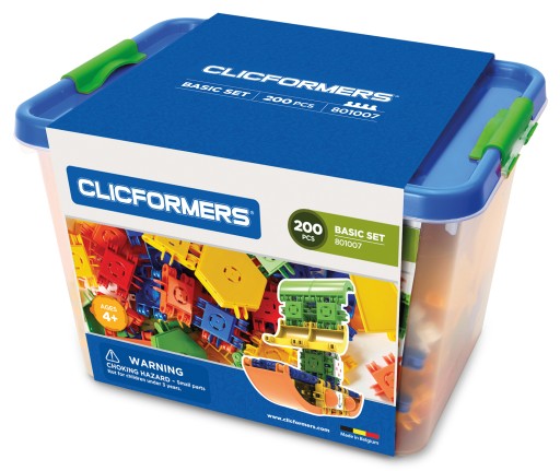 CLICS PL klocki CLICFORMERS 801007 200el. NOWOŚĆ !