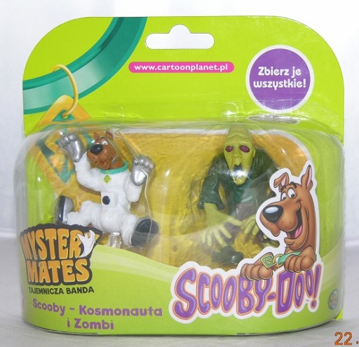 SCOOBY DOO 2 FIGURKI TAJEMNICZA BANDA