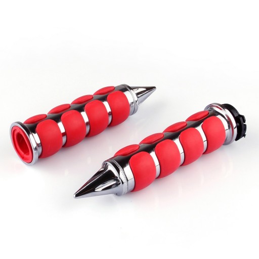 Manetki aluminiowe 1″ Grips spike Kawasaki Vulcan