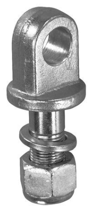 Końcówka stabilizatora, śruba oczkowa M24x2,5 Q24