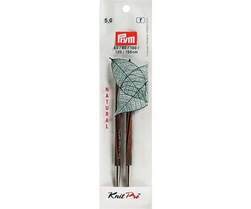 Druty 5mm PRYM KNIT PRO 223 326 przykręcane żyłki