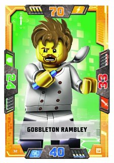 karta nr 32 Gobbleton Rambley lego nexo knights 2