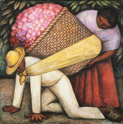 Diego Rivera - The Flower Carrier