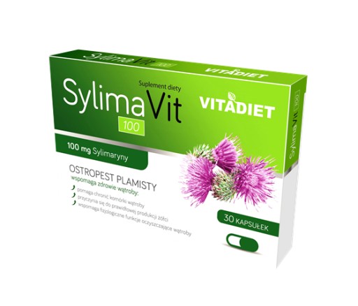 SylimaVit VITADIET SYLIMARYNA 100 mg WĄTROBA