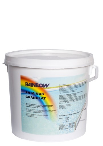 pH MINUS granulat CHEMIA RAINBOW - 7,5 kg