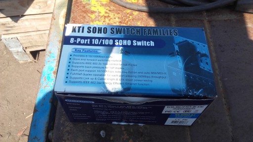 SWITCH KTI SOHO 8-PORT