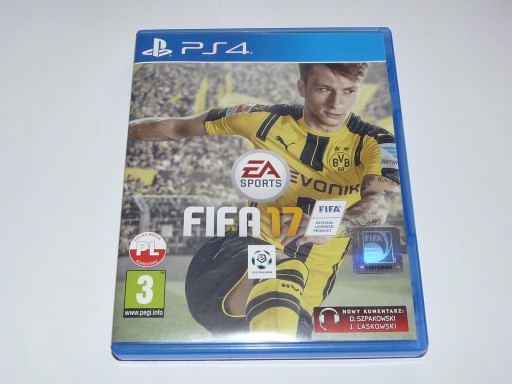 Gra PS4 FIFA 17 PL dubbing komentarz Szpakowski