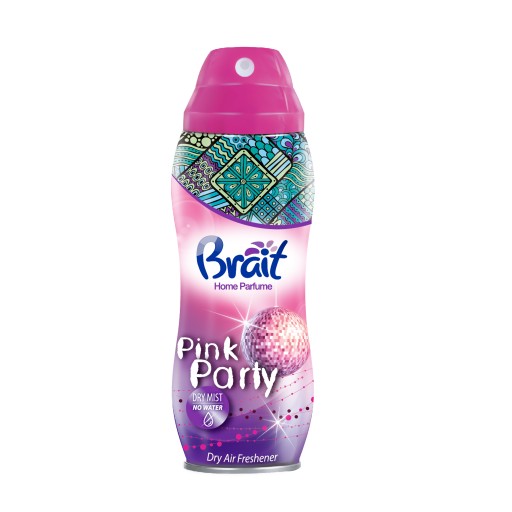 BRAIT Pink Party odświeżacz spray suchy 300 ml