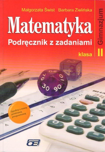 MATEMATYKA 2 / PODRĘCZNIK Z ZADANIAMI M.ŚWIST.