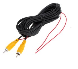 KABEL PRZEWÓD DO KAMERY COFANIA 5,5m CINCH RCA