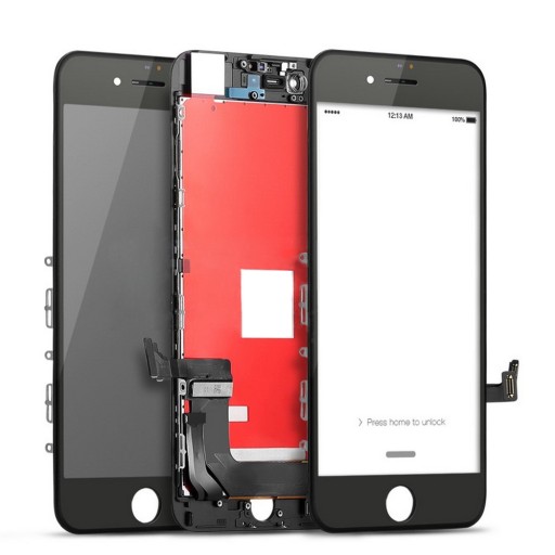 Wyświetlacz LCD ekran dotyk digitizer szybka do Apple iPhone 7+ Plus czarny