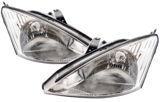 REFLEKTOR LAMPY PRZÓD KPL Ford Focus MK1 98-02