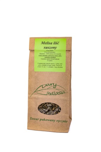 Melisa liść melisy - Zioła - 50g - Dary Podlasia