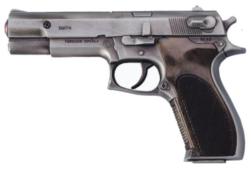 Metalowy pistolet na kapiszony GONHER 45/1 - Seria Gold Collection - KRK