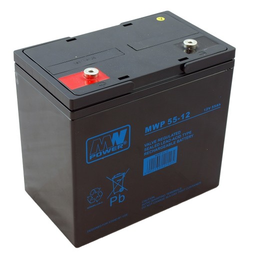 Akumulator AGM MW Power MWP 55-12 (12V 55Ah)