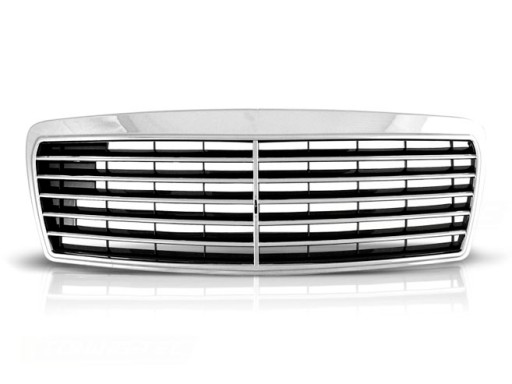 Grill MERCEDES W210 95-99R AVANTGARDE CHROM-BLACK