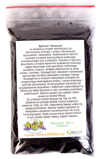 Spiricol Granucol do harmonizacji destylatów 50g