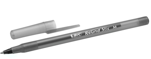 D335 DŁUGOPIS BIC ROUND STICK MEDIUM CZARNY