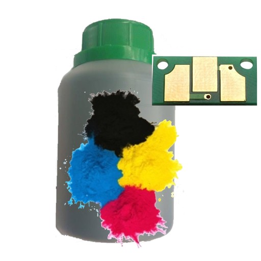 TONER + CHIP MINOLTA C200 C203 C253 300g POLIMER