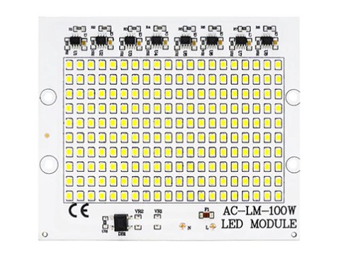 Dioda LED MODUŁ COB 100W SMD2835 zimny biały 230V