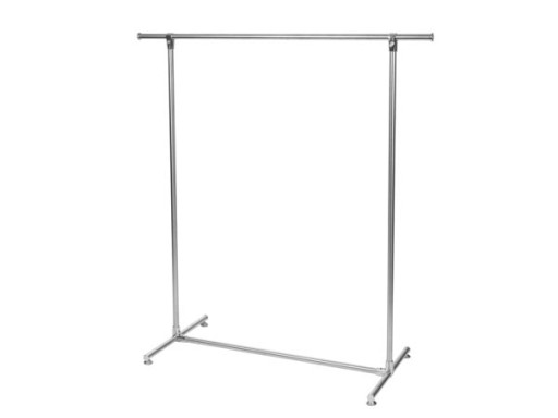Stylowy wieszak na ubrania - 75kg stal nierdzewna