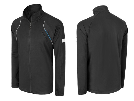 Bluza Męska Sportowa Rozsuwana 57024 r XXL czarna