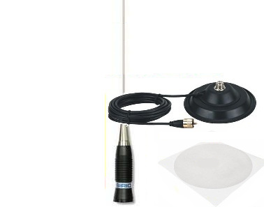 CB Antena SIRIO AS 100 +GUMA +FOLIA + magnes14,5cm