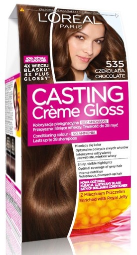 L'Oreal Casting farba Creme Gloss 535 czekolada