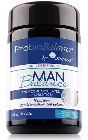 Aliness ProbioBalance MAN Probiotyk dla mężczyzn