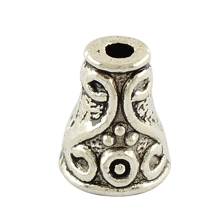 Koralik Przekładka Przekładki Bali 10x8mm, 12szt