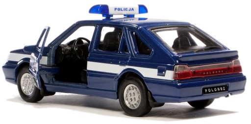 METALOWE AUTO POLONEZ CARO POLICJA RADIOWÓZ WELLY