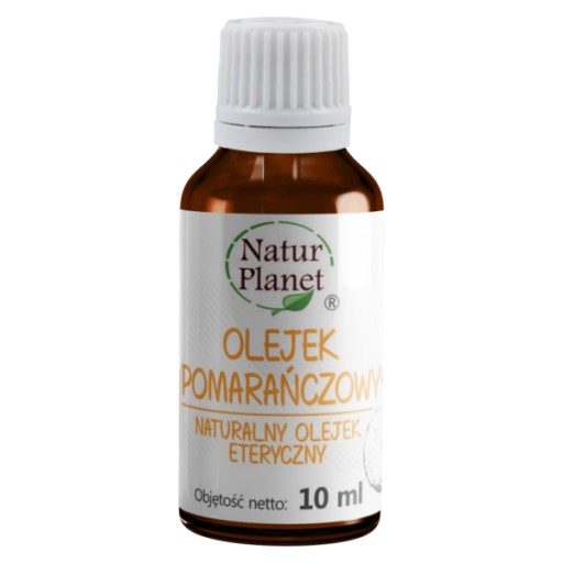 Olejek eteryczny pomarańczowy Natur Planet 10 ml