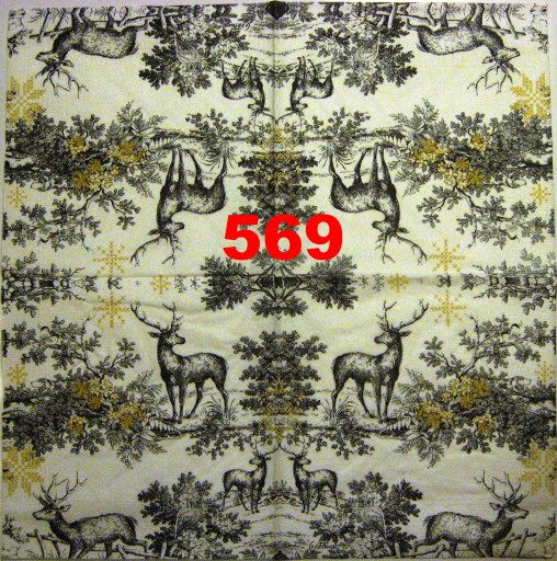 Serwetki do decoupage-1szt-ZWIERZĘTA- NR 569