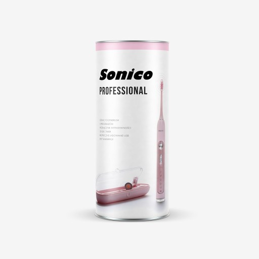 SONICO PROFESSIONAL PINK szczoteczka elektryczna