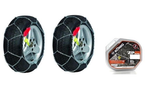 ŁANCUCHY ŚNIEGOWE KONIG ULTRA 245/40-18 225/40R19 KN102