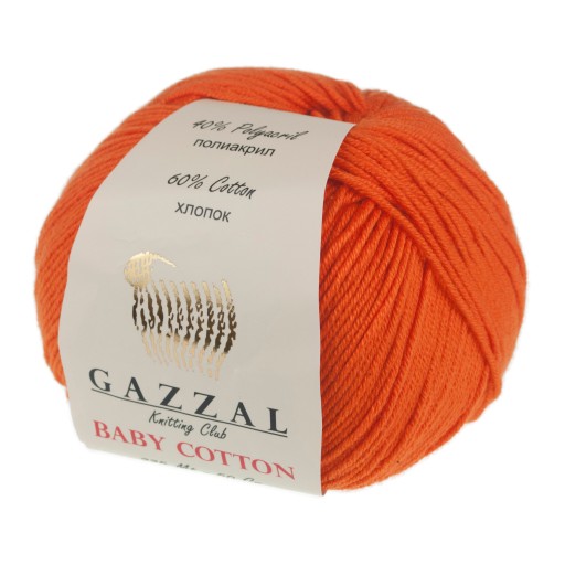 Włóczka Gazzal Baby Cotton 3419